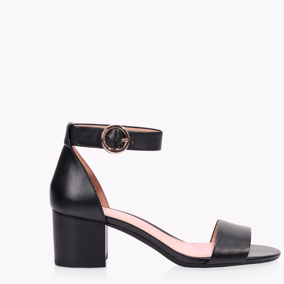 MICHAEL KORS  Black Leather Sandal - Picture 2 of 10